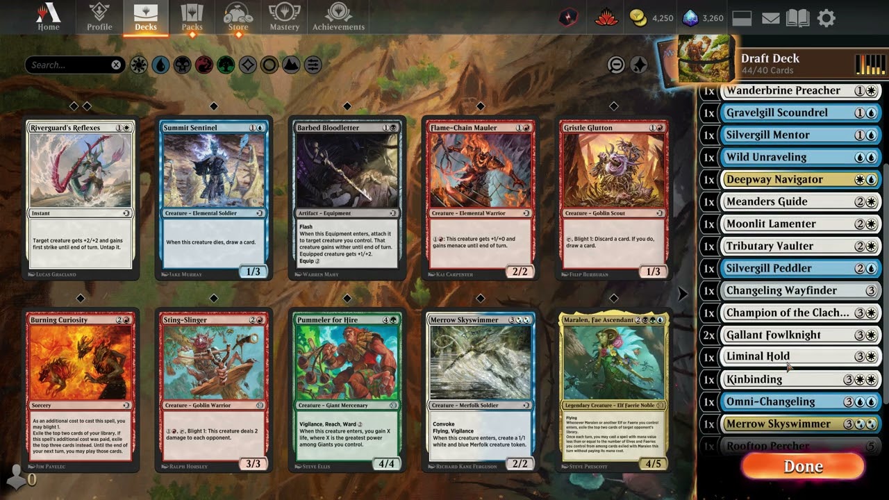 MTG Arena Draft