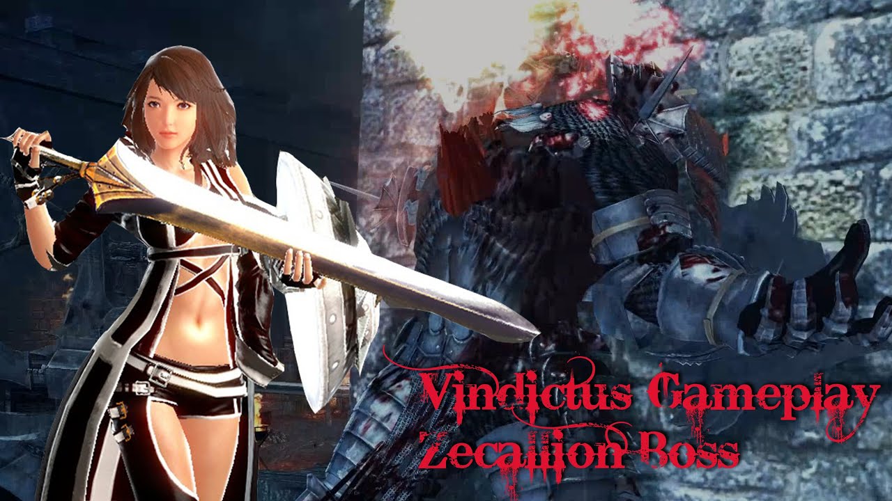 LVL 90 WOOT | Vindictus Gameplay (Fiona) - Zecallion Boss Showdown