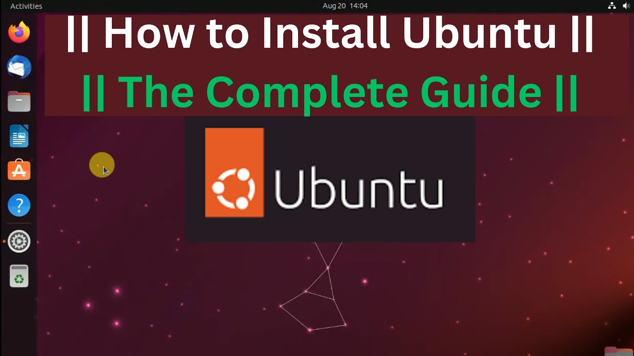 How to Install Ubuntu Step By Step No Step Skipped Full Tutorial -2023
