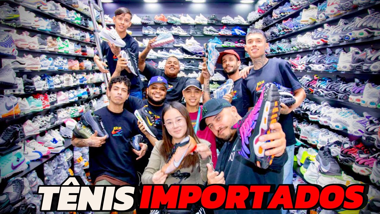 🔥👟FORNECEDORA CHINESA DE TÊNIS IMPORTADOS À PARTIR 100 REAIS E ELA ENVIA À PARTIR DE 1 PAR 