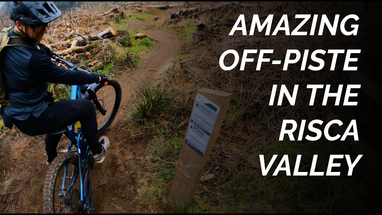 Risca's finest off-piste mountain bike trails -  Wacko-Jacko into Mayhem