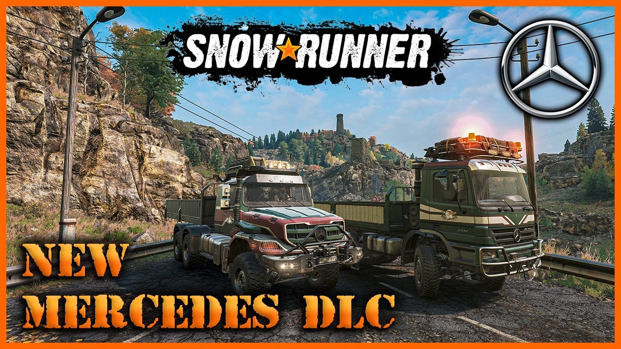 🚨 SnowRunner 🚨 | NEW Mercedes-Benz DLC | First Impressions