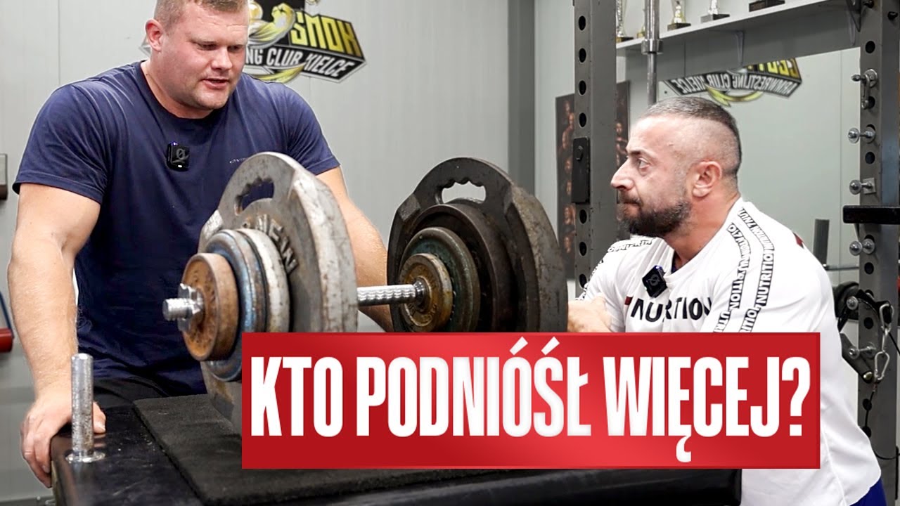 Sprawdzili swoje bicepsy. Kto silniejszy? Roman Eremashvili vs. Kamil Jabłoński