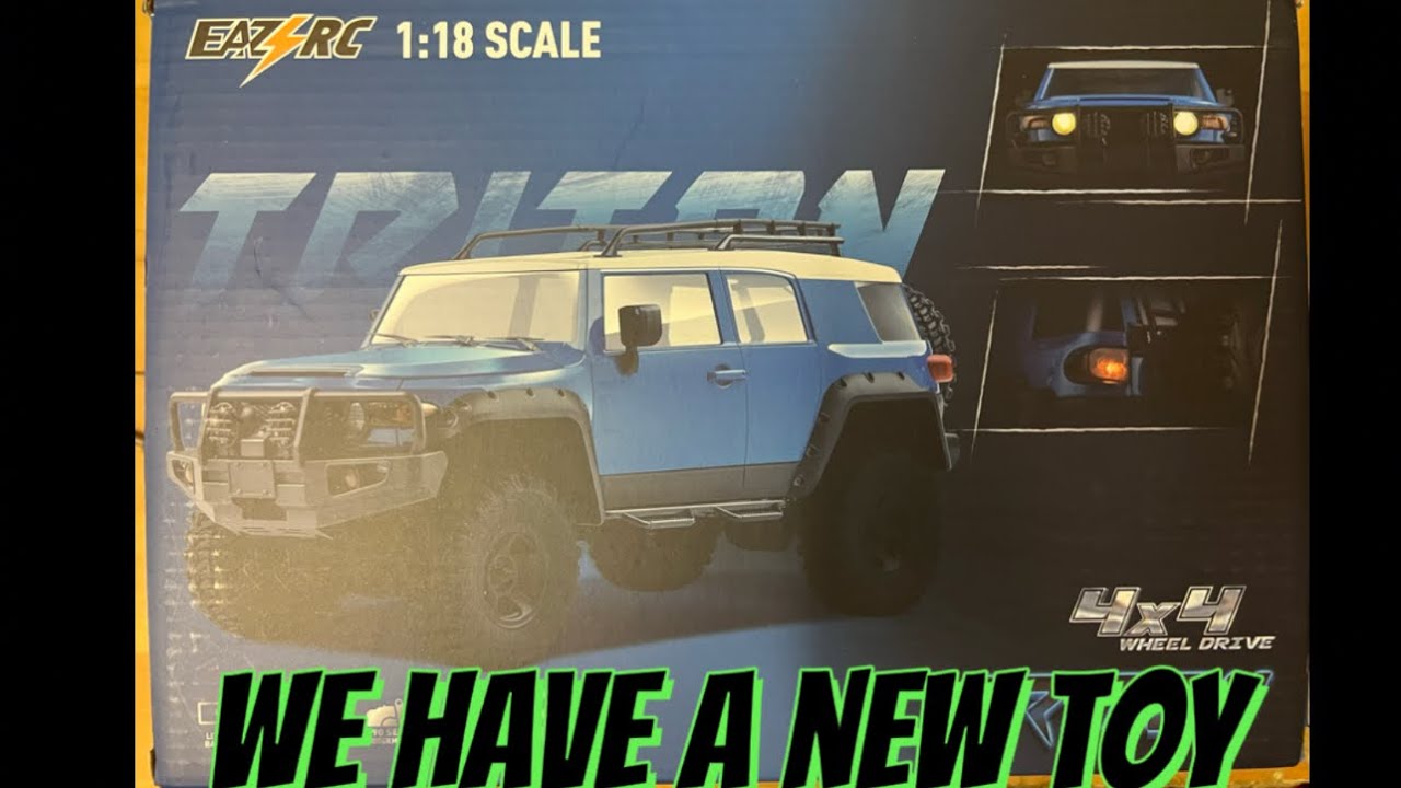 EASY RC 1/18 triton  ( REVIEW AND TESTING)