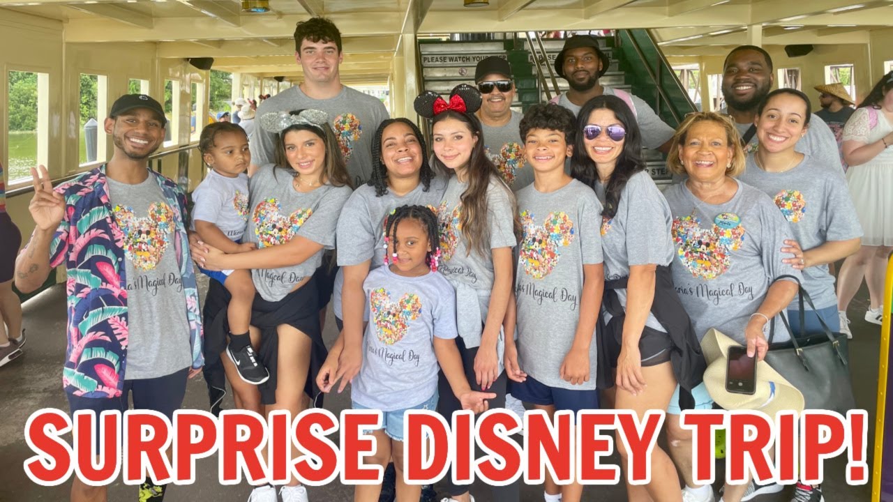 SURPRISING OUR KIDS WITH A FAMILY DISNEY VACATION!