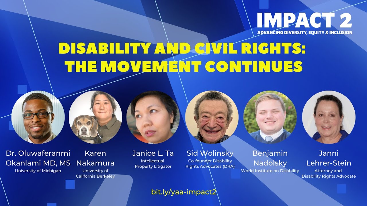Disability and Civil Rights: The Movement Continues