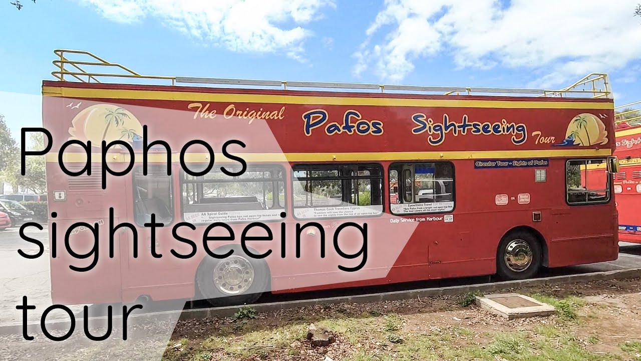 Tour with Paphos sightseeing bus