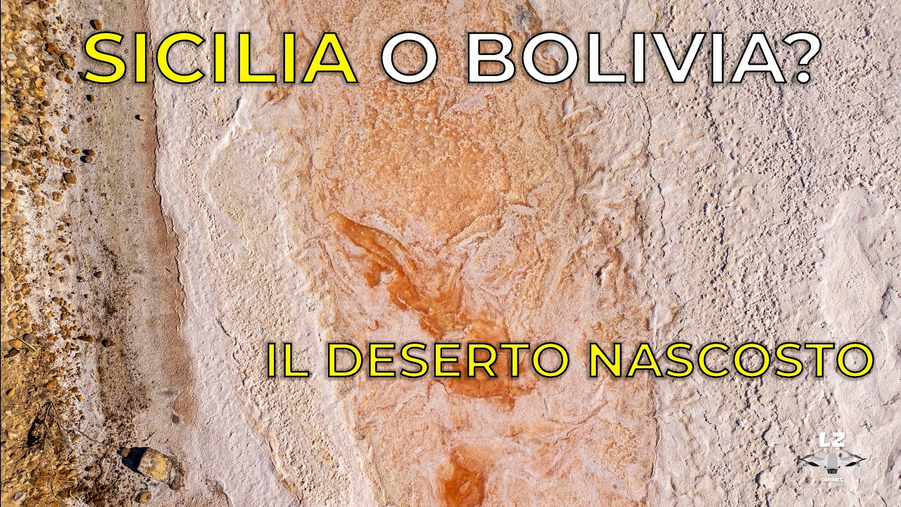 Sembra la Bolivia ma è in Sicilia: Il Deserto di Sale Nascosto