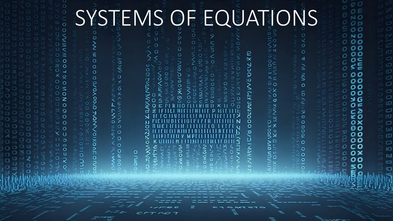 5 - Systems of Equations
