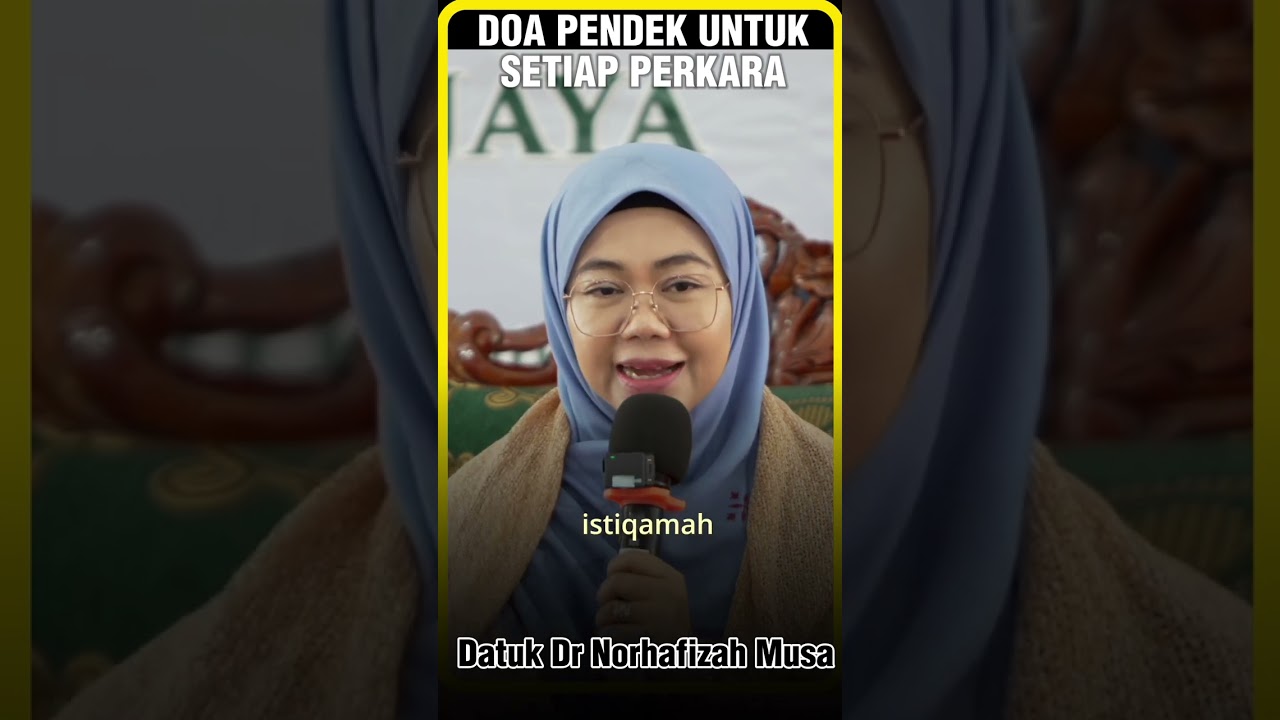 Amalan Doa Ringkas Pendek untuk SEMUA KEADAAN. ‎اللَّهُمَّ اهْدِني ، وسَدِّدْنِي