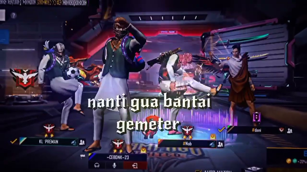 Ustad ff sedang mengincar boyah🤣
