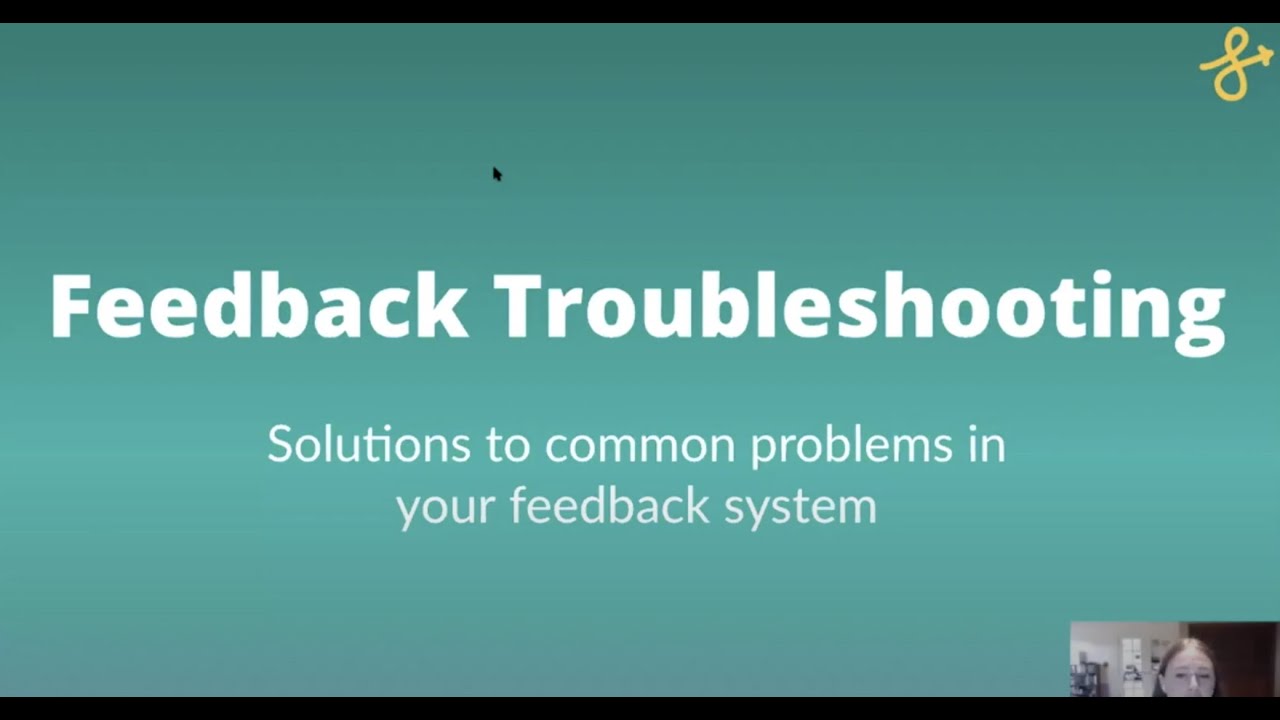 Feedback Troubleshooting | Remote Learning Prof. Development