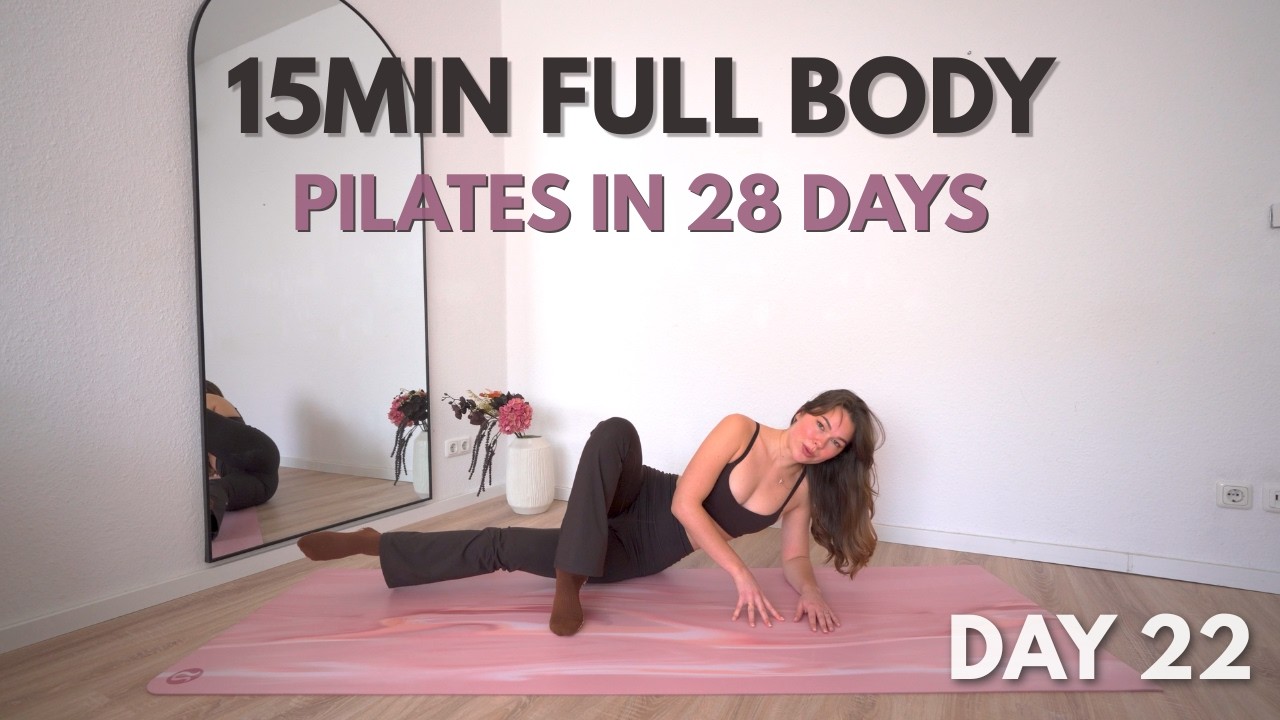 DAY 22: PILATES FOR BEGINNERS // 28 Days Pilates Beginner Challenge 💓