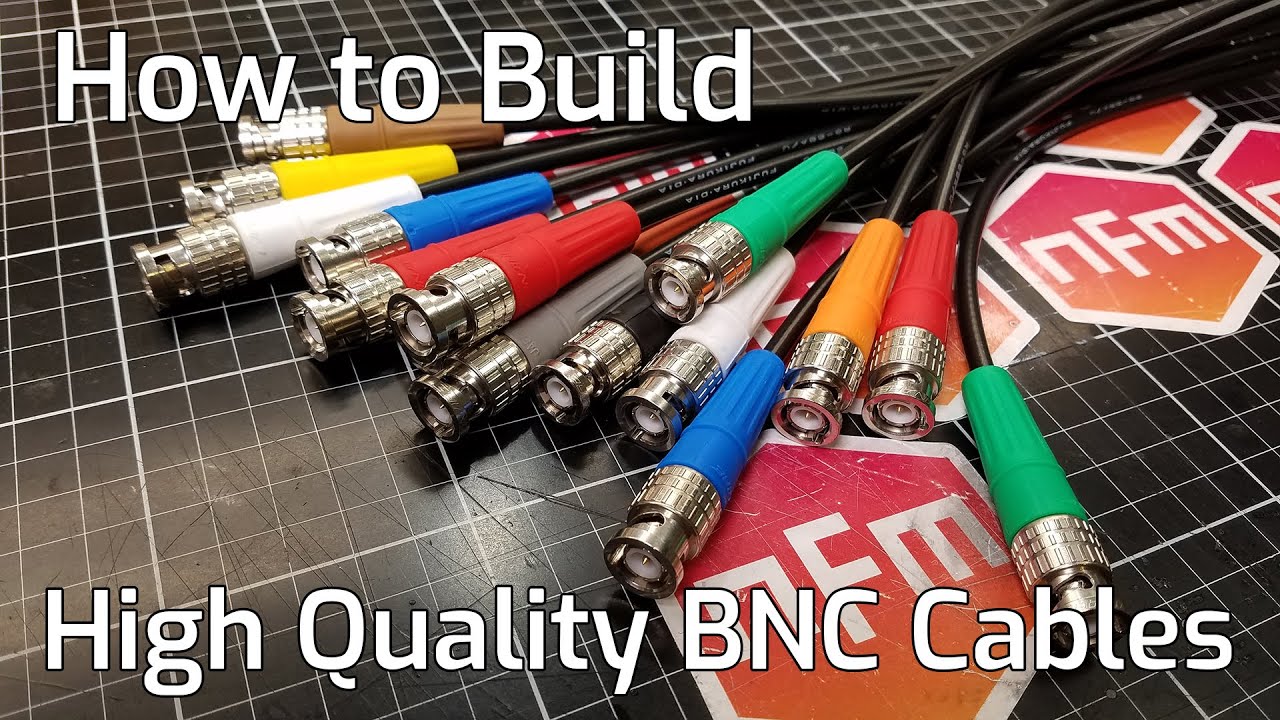Как обжимать высококачественные BNC-разъемы