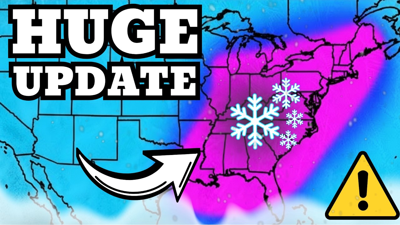 Millions About To Get TRAPPED - 80 City Snow Forecast Alert...
