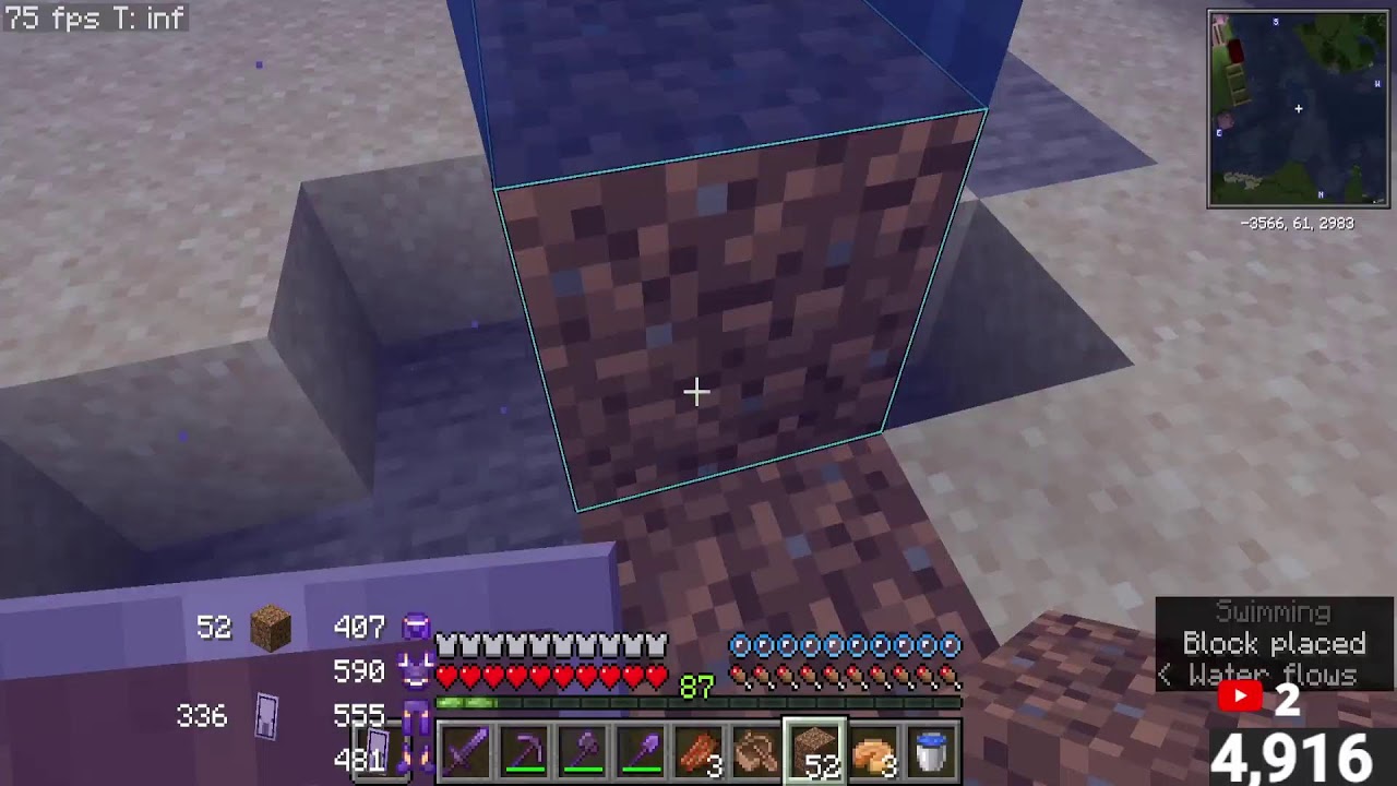 Play minecraft Live in New SMP 