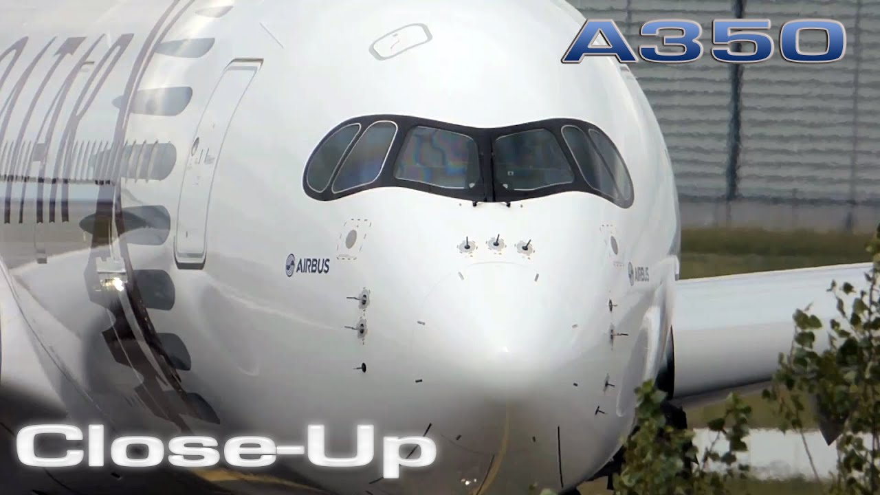 AIRBUS A350 XWB Qatar Close Up