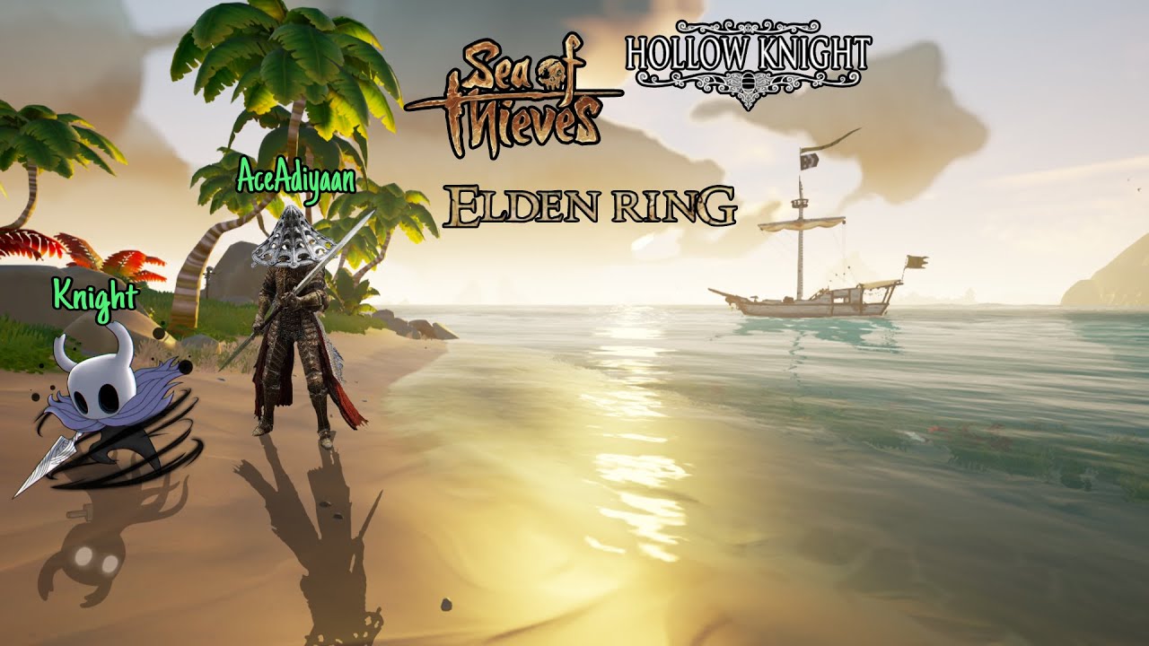 Elden ring (nightreign dlc too) liveee, sea of thieves and hollow knight later #96