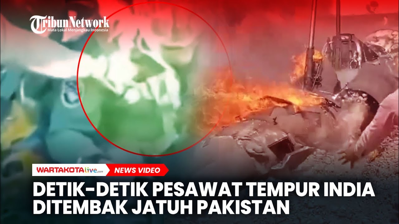 Detik-Detik Pakistan Tembak Jatuh Pesawat Tempur India