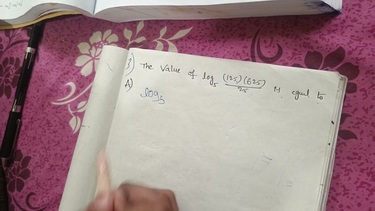Logarithms problems