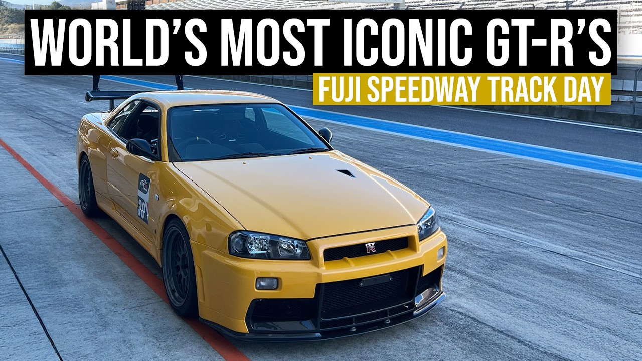 Rare GT-R Takeover At Fuji Speedway
