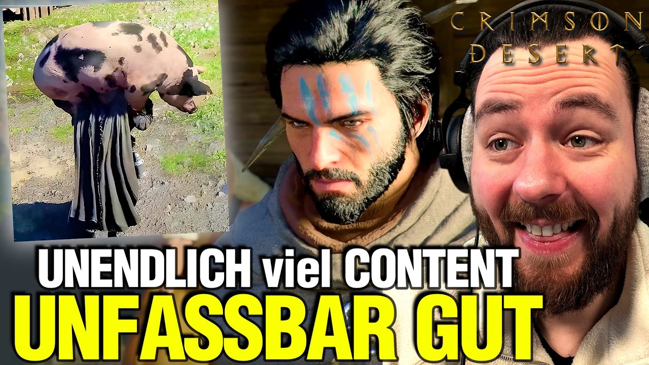 🚨 Viel zu KRASS um wahr zu sein! | Crimson Desert Trailer 3 Reaction