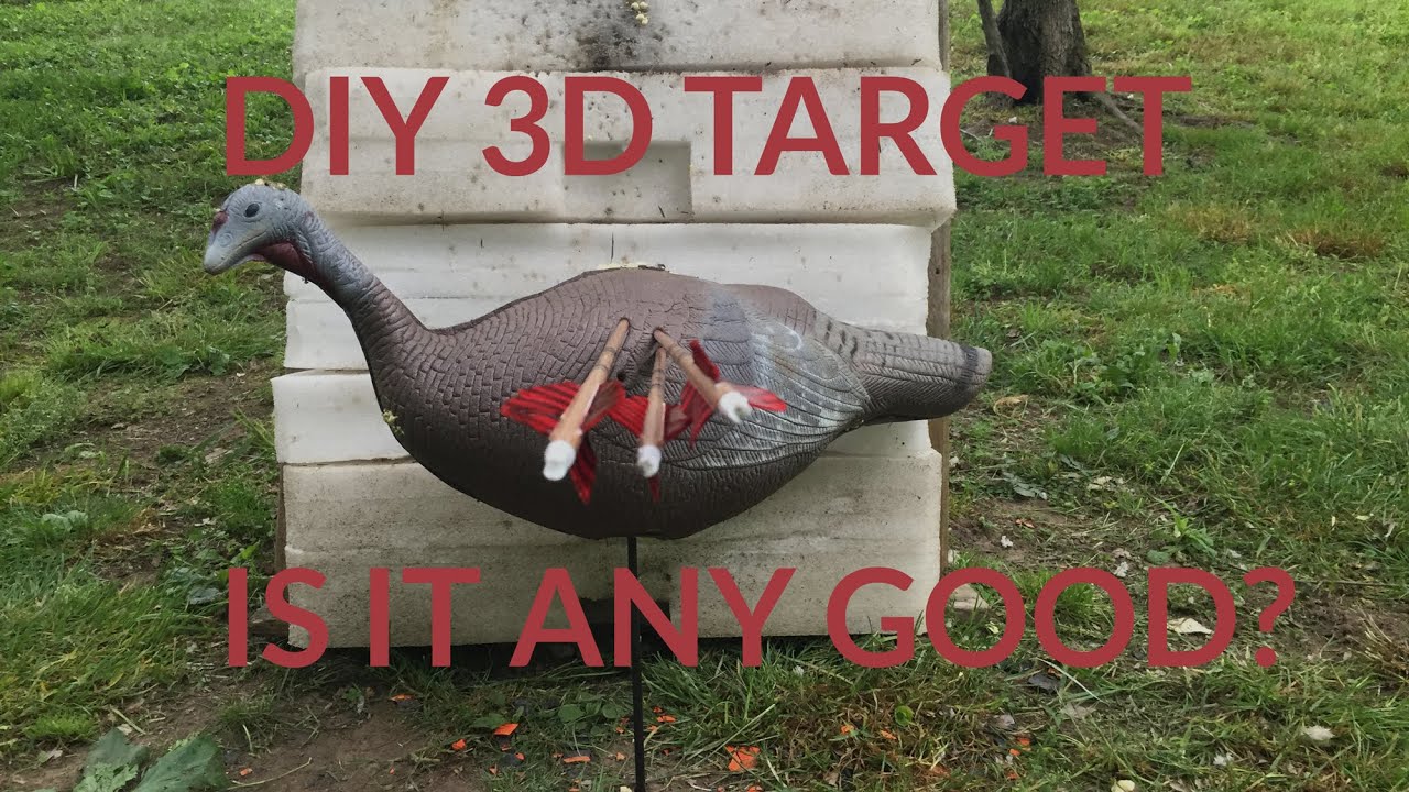 Easy to Build 3D Turkey Target