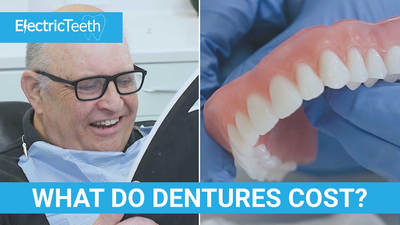 How much do dentures & false teeth cost?