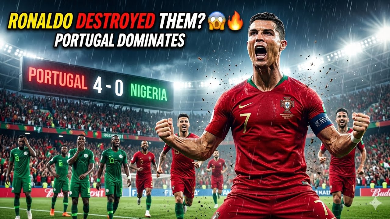 Portugal HUMILIATE Nigeria 😱🔥 | World Cup 2026 Opener Highlights