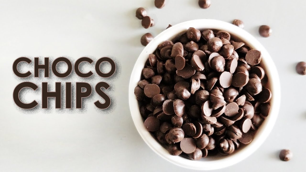 How to make choco chips at home | Homemade choco chips without any fancy equipment | Choco chips