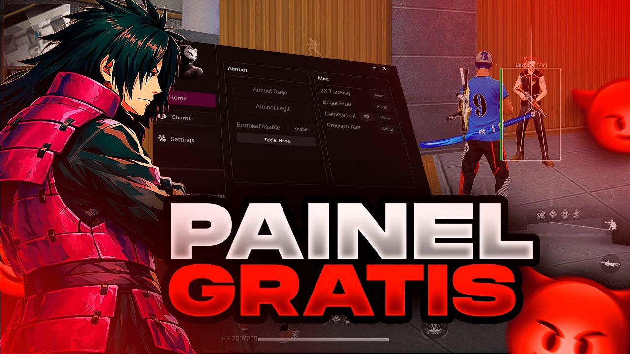 PAINEL XIT EMULADOR AIMBOT 100% ANTI BAN! GRÁTIS!!! LINK DESCRIÇÃO
