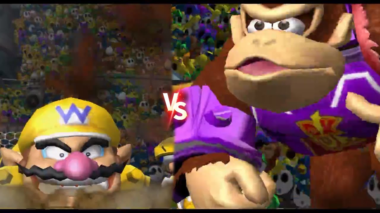 Mario Strikers Charged | Wario vs Donkey Kong