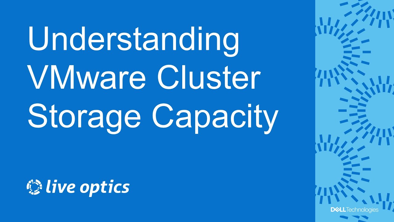 Understanding Storage Capacity on VMware Clusters