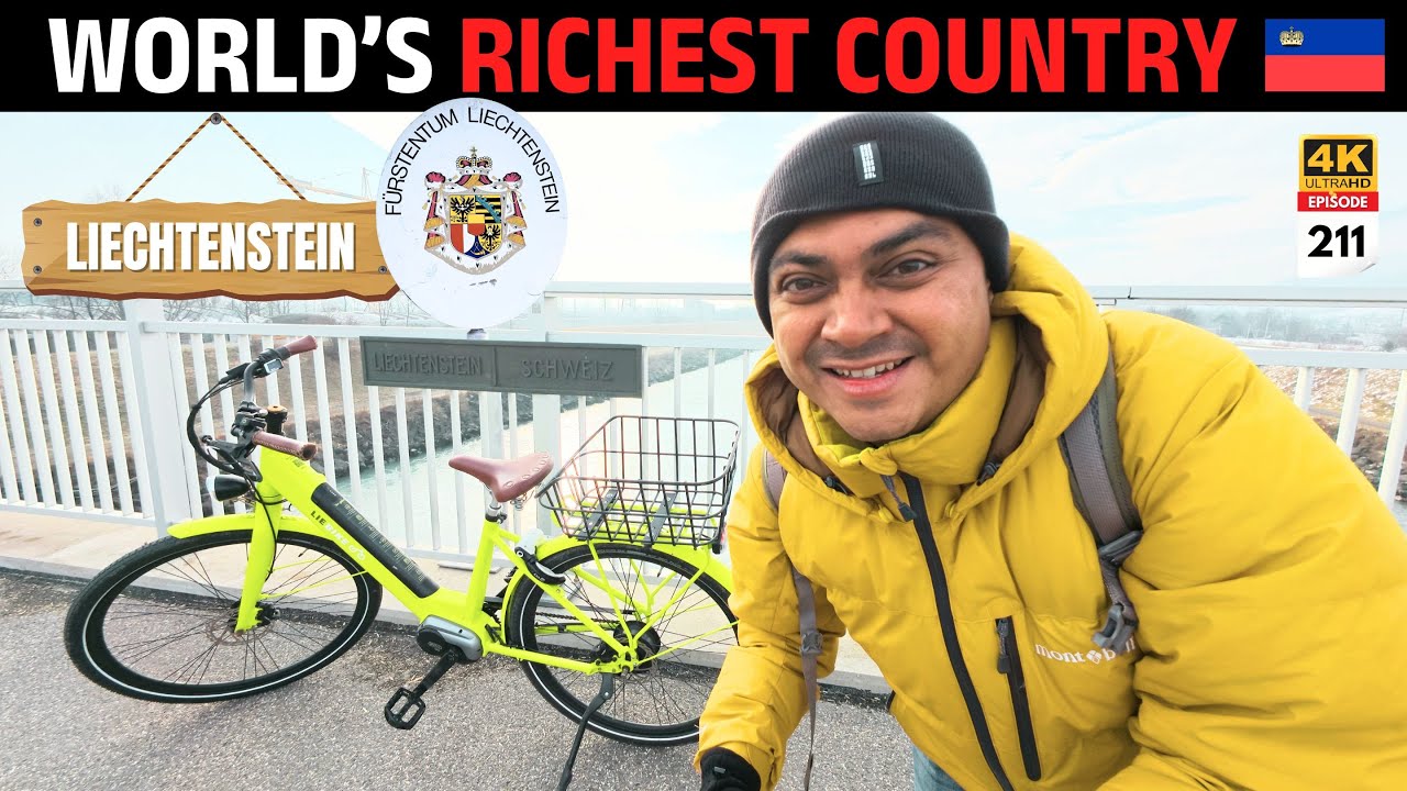EP 211 World's Richest Country - Liechtenstein | സൈക്കിൾ ചവിട്ടി ഒരു രാജ്യം മുഴുവൻ കറങ്ങിയപ്പോൾ