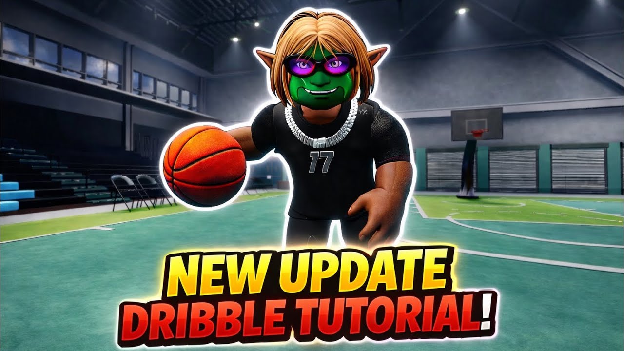 Explaining The EASIEST GLITCHY Dribbles + SIGS In The Brand New Update! (Playground Basketball)