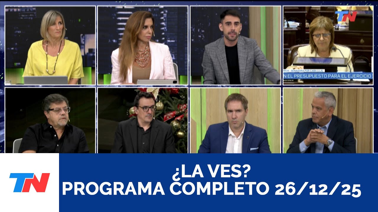 ¿LA VES? I Programa Completo, 26/12/25