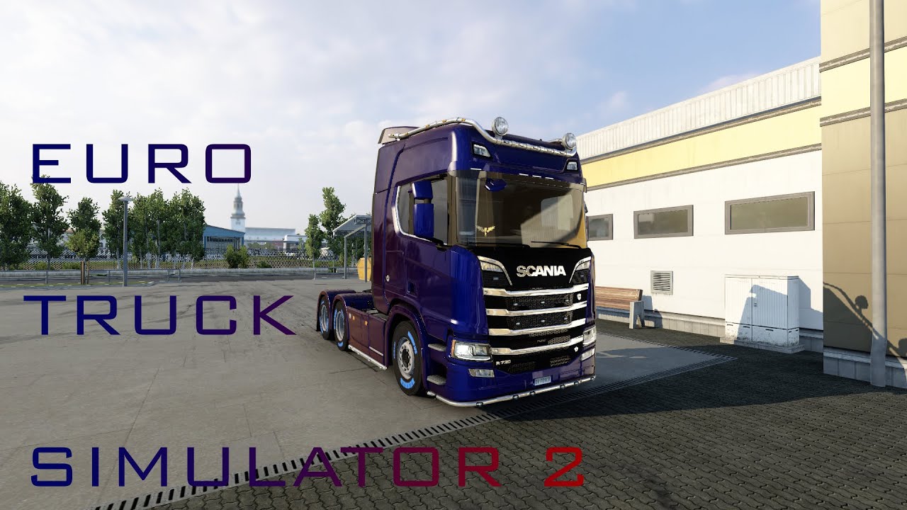 ETS2 JCB Excavator to Rotterdam 1000km run