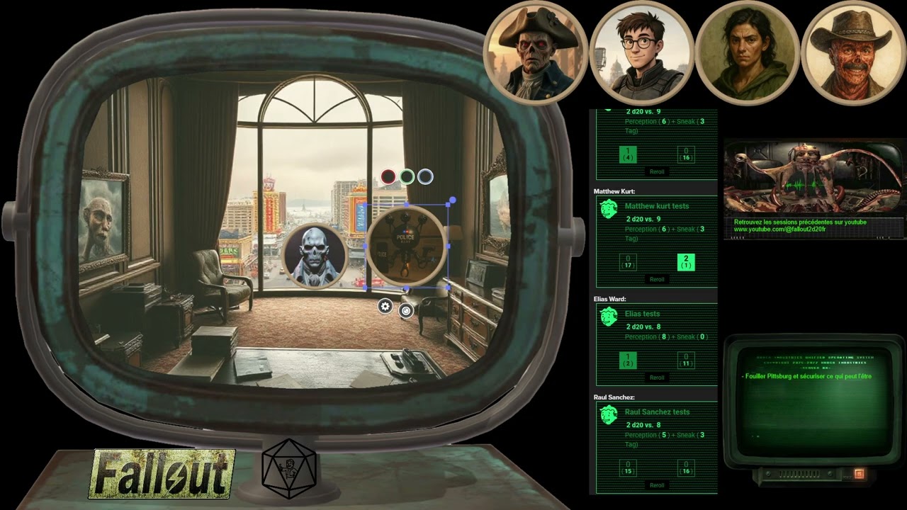 [JDR Fallout 2D20] S 6 Ep 1 : une nouvelle équipe