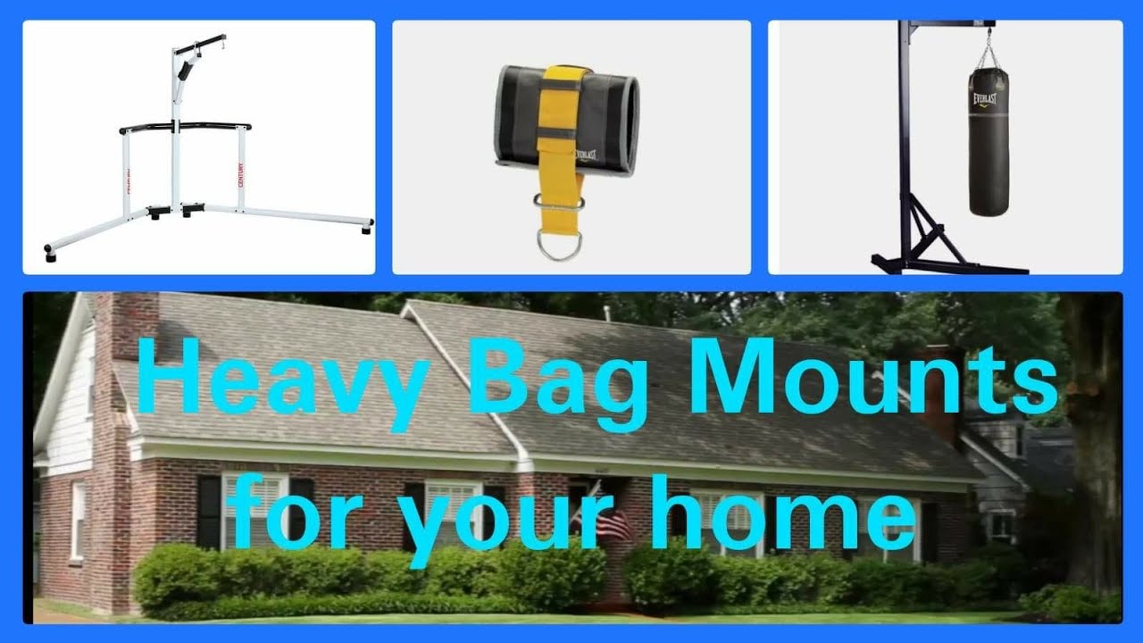 Heavy Bag Mounting Systems for your home gym