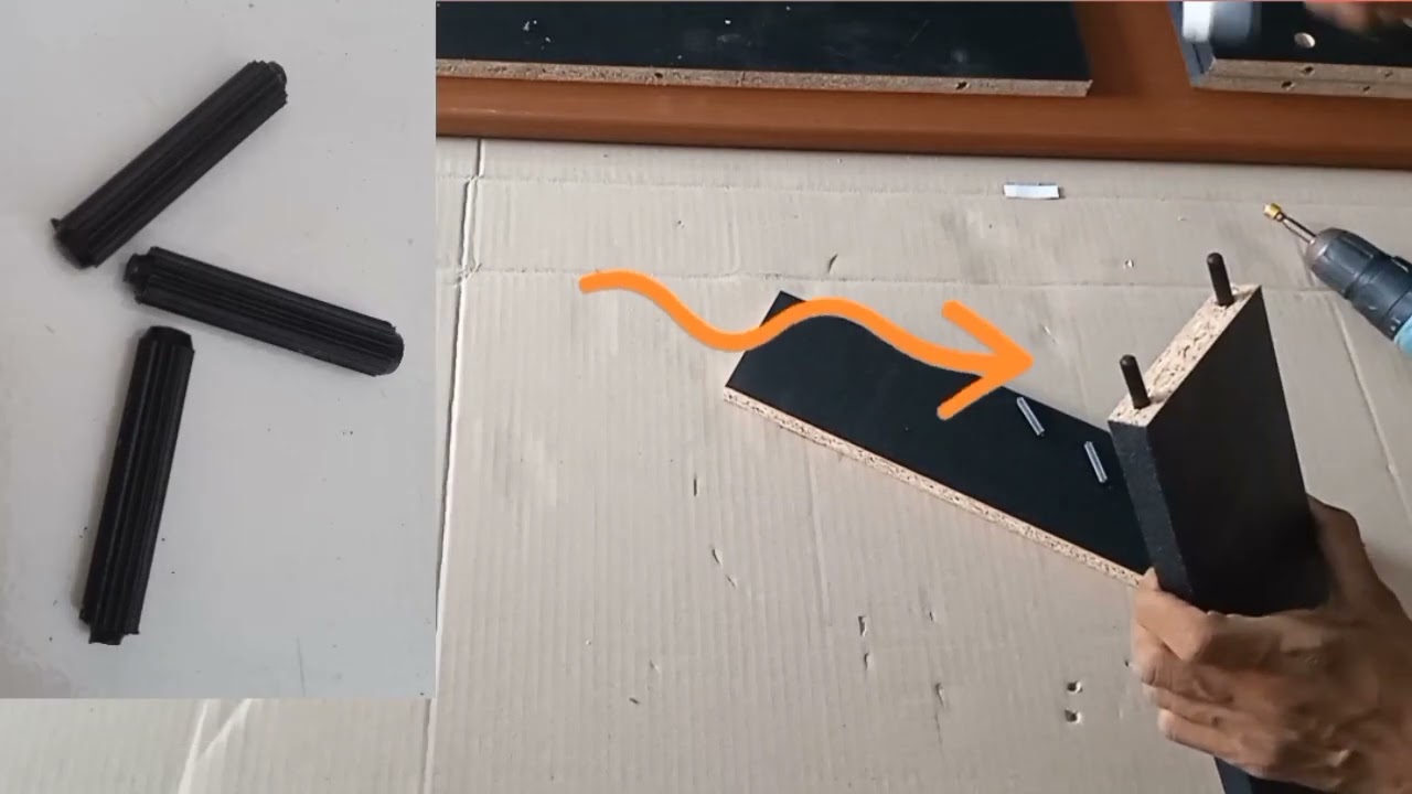 cara merakit meja kantor Galant mto 161
