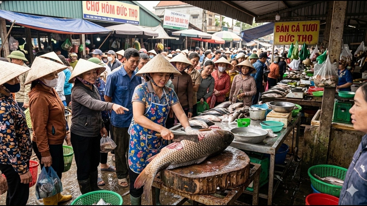 Hom Traditional Market || Central Vietnam