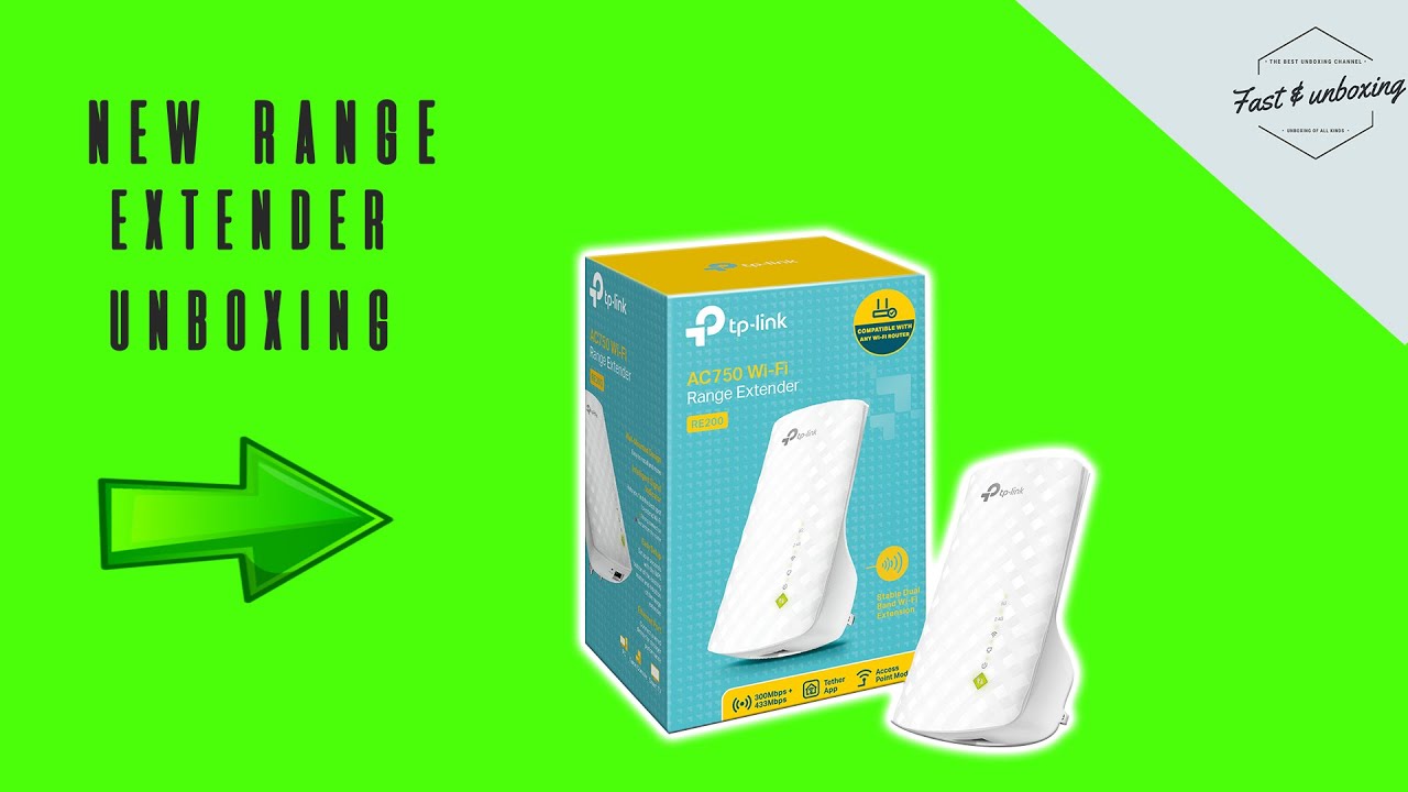 Unboxing e configurazione tp-link AC750 range extender
