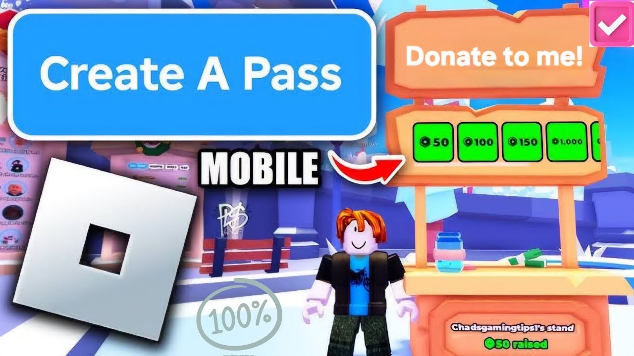 Mobile PLS DONATE Как сделать Gamepass (простая версия) для Roblox 2025 (IOS, ANDRIOD)