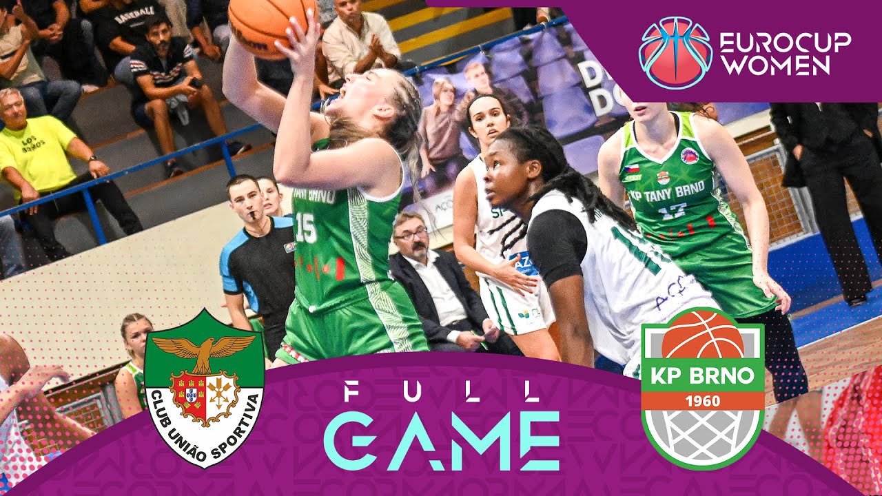Sportiva/AzorisHotels v KP TANY Brno | Full Basketball Game | EuroCup Women 2024-25