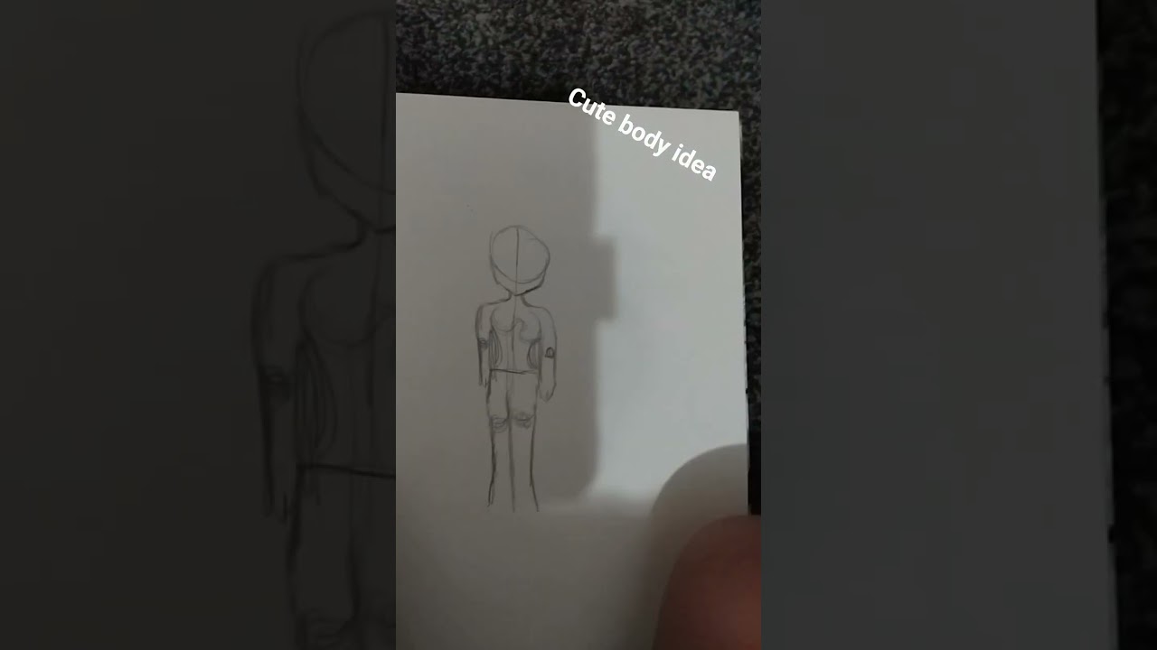 cute body idea drawing