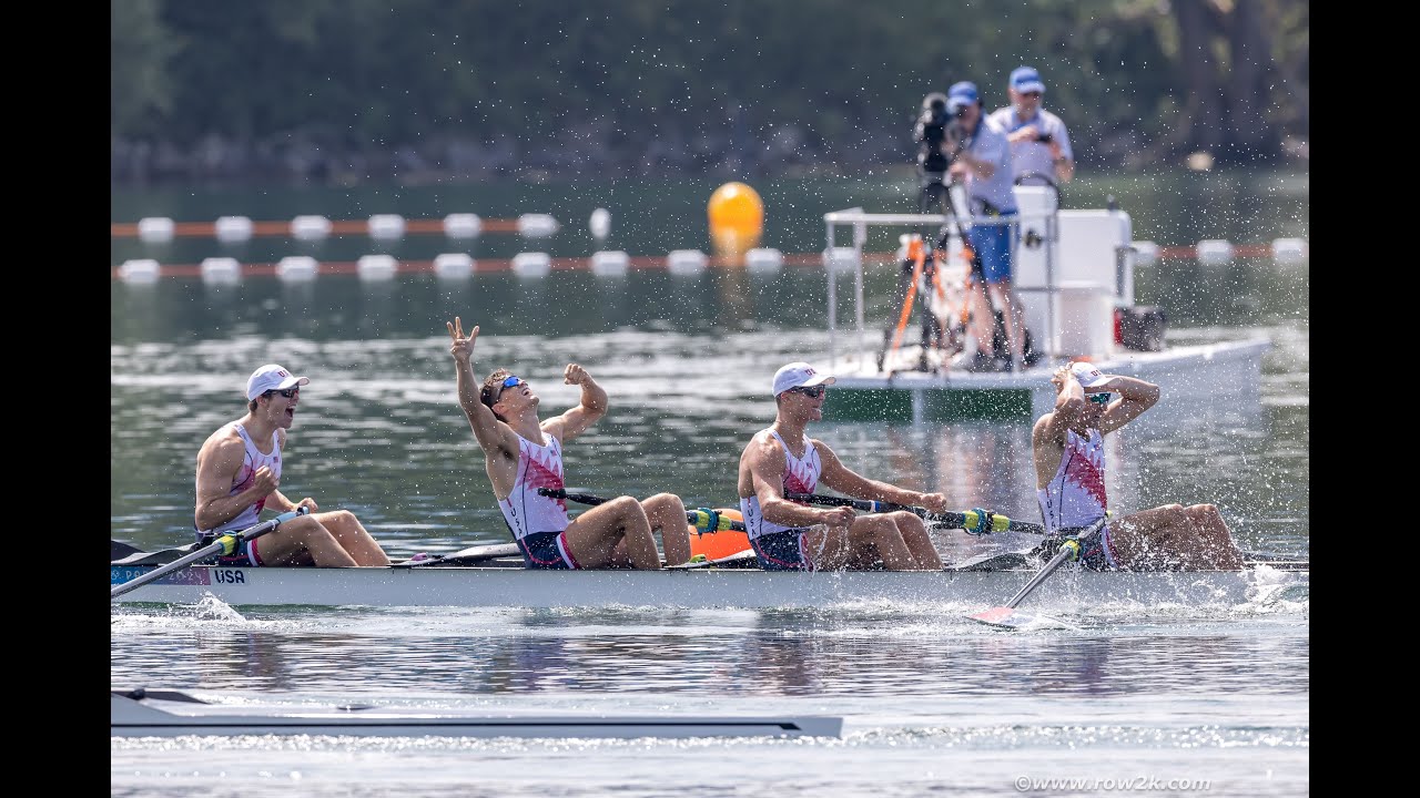 Paris 2024 Men's 4-  Olympic Gold Medalists