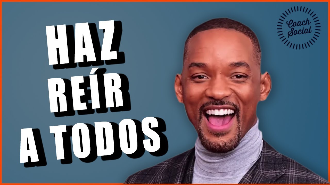 Cómo Ser Gracioso | 2 Técnicas | Análisis Will Smith | Coach Social