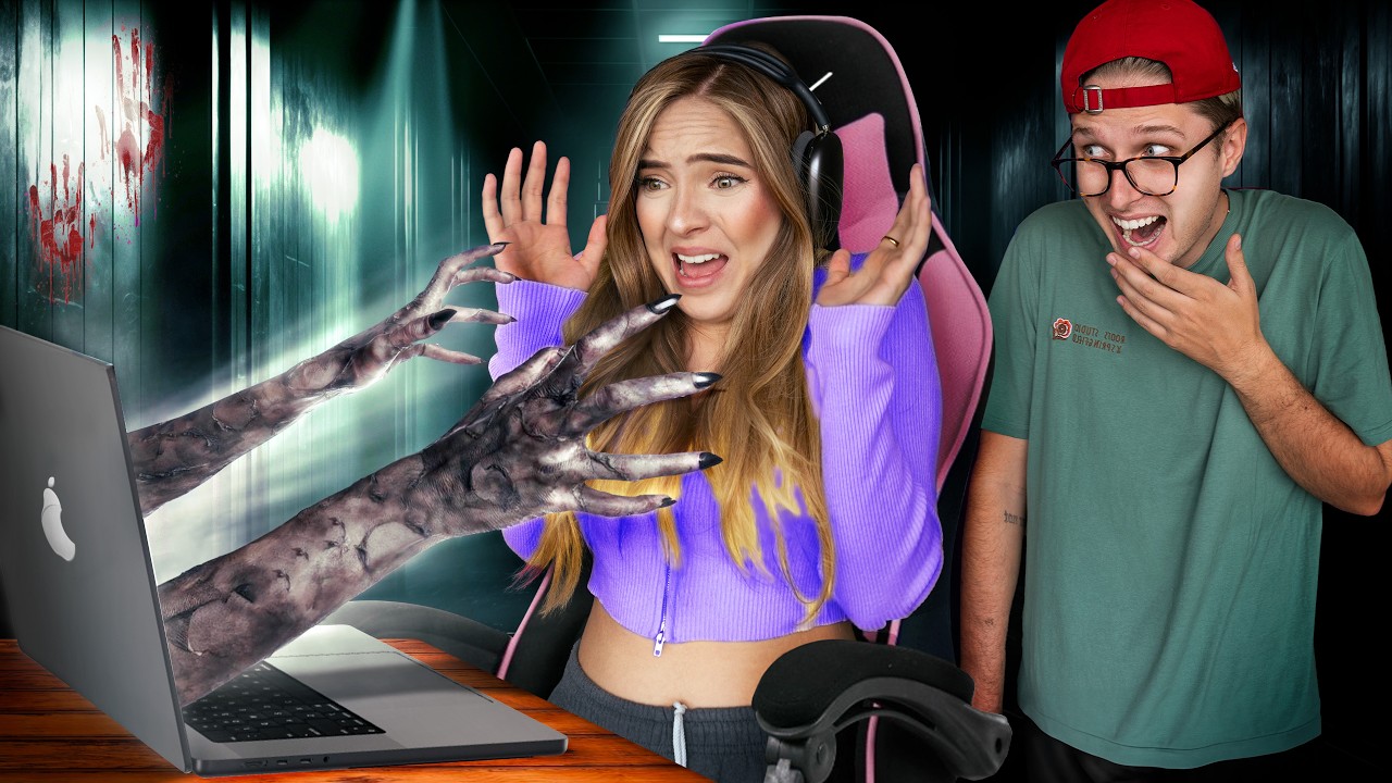 EL JUEGO DE TERROR COBRA VIDA *broma a Dayanara* | ZachJaq