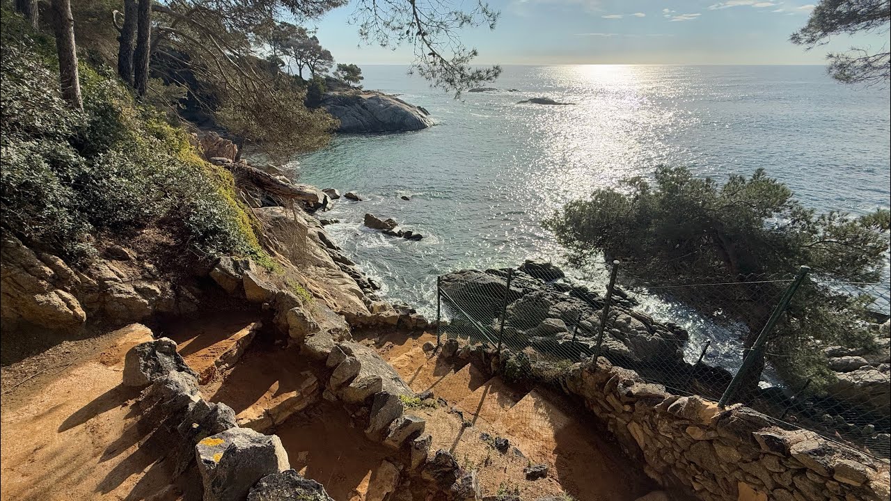 Cami de Ronda Platja D’Aro • Cala Rovira • Cala Sa Cova • Cala del Pi • Cala Belladona • Costa Brava