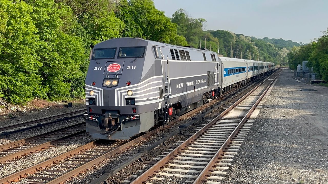 Metro-North & Amtrak Railfanning at Hastings-on-Hudson (5/16/25)